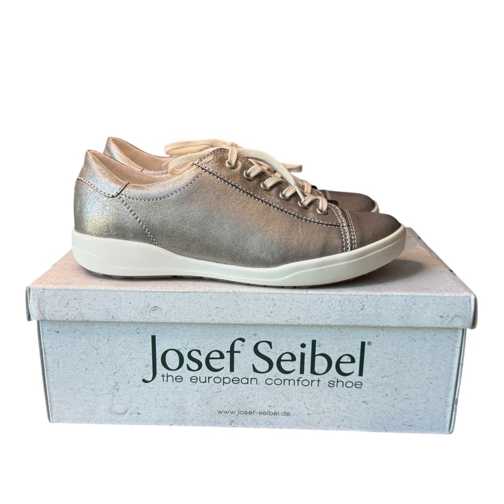 Josef Seibel Women's Sina Metallic‎ Casual Shoes NIB